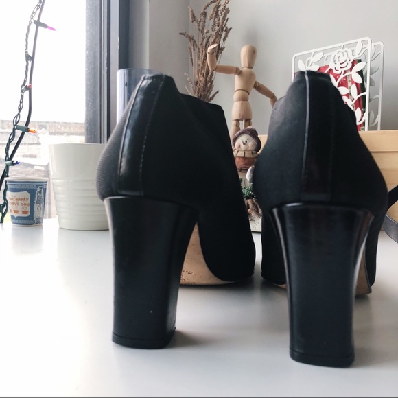 Gripiano Italiano Square-Toe Block Heel - Picture 3 of 8